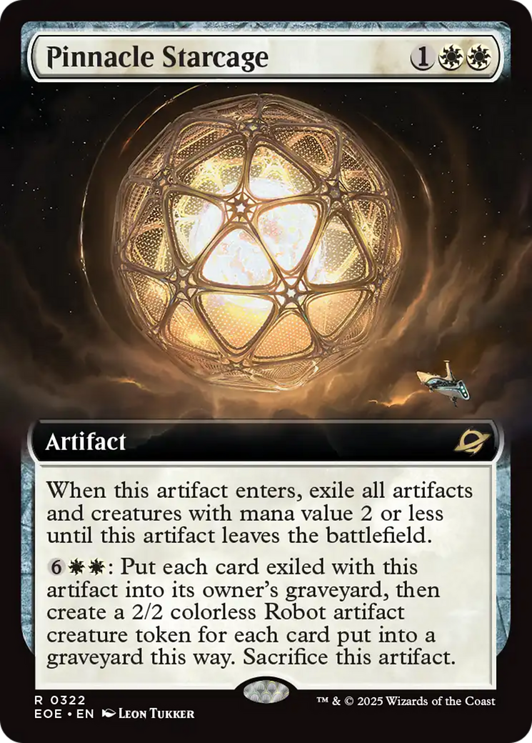 Pinnacle Starcage (Extended Art) [Edge of Eternities] | Mega City Incorporated