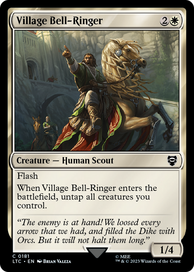 Village Bell-Ringer [The Lord of the Rings: Tales of Middle-Earth Commander] | Mega City Incorporated