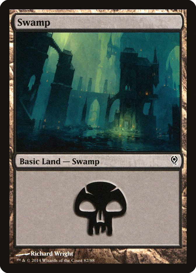 Swamp (82) [Duel Decks: Jace vs. Vraska] | Mega City Incorporated