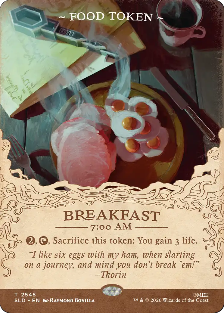 Food Token (2545) [Secret Lair Drop Series] | Mega City Incorporated