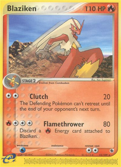 Blaziken (15/109) [EX: Ruby & Sapphire] | Mega City Incorporated