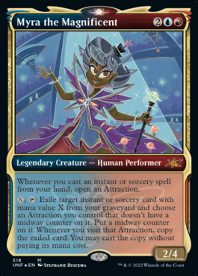 Myra the Magnificent (Showcase) (Galaxy Foil) [Unfinity] | Mega City Incorporated