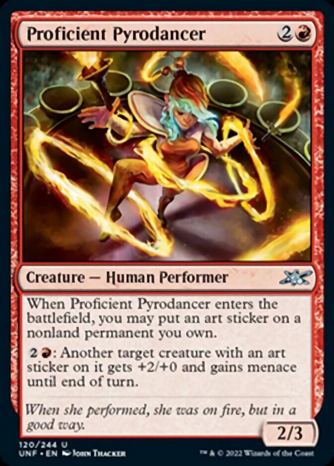 Proficient Pyrodancer [Unfinity] | Mega City Incorporated