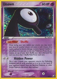 Unown (R) (R/28) [EX: Unseen Forces] | Mega City Incorporated