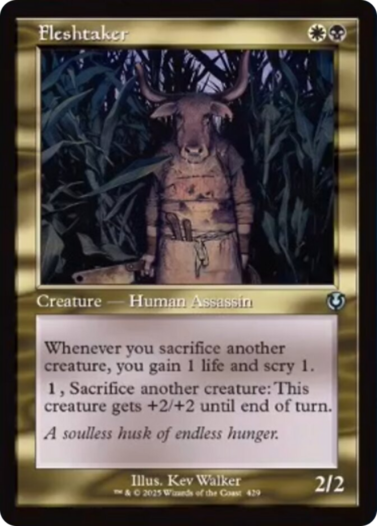 Fleshtaker (Retro Frame) [Innistrad Remastered] | Mega City Incorporated