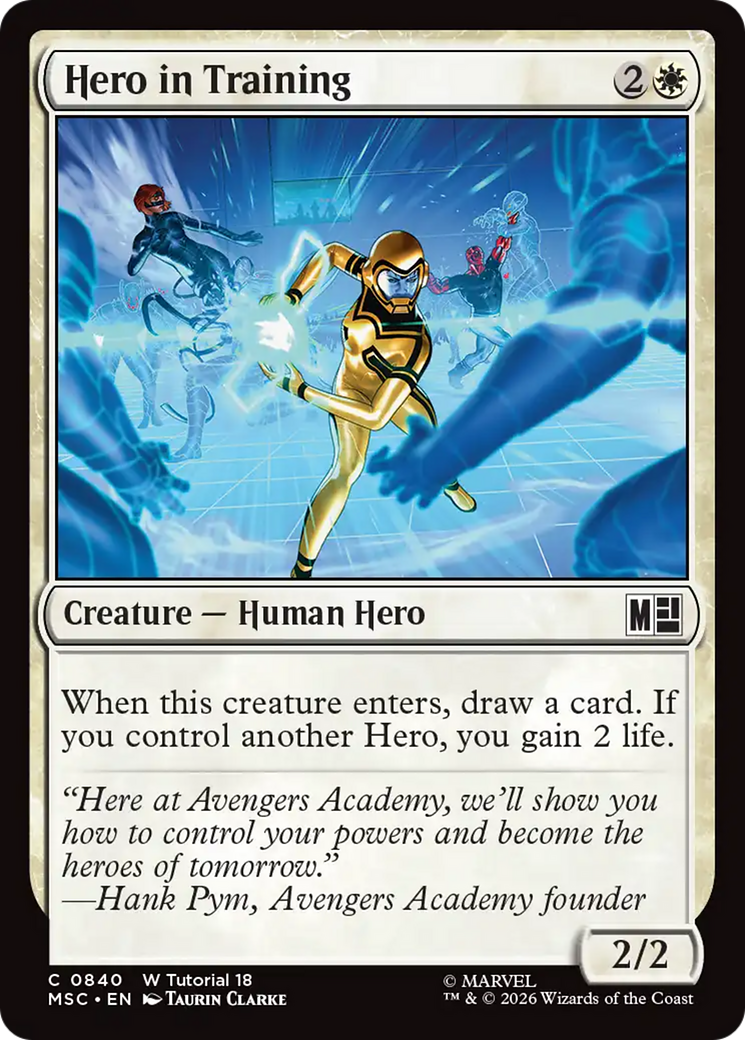 Hero in Training [Marvel Super Heroes Commander] | Mega City Incorporated
