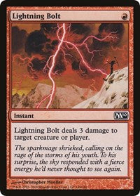 Lightning Bolt (M10) (Oversized) [Oversize Cards] | Mega City Incorporated