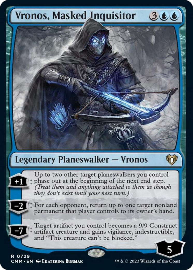 Vronos, Masked Inquisitor [Commander Masters] | Mega City Incorporated