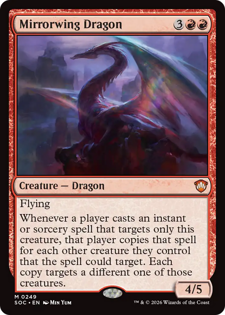 Mirrorwing Dragon [Secrets of Strixhaven Commander] | Mega City Incorporated