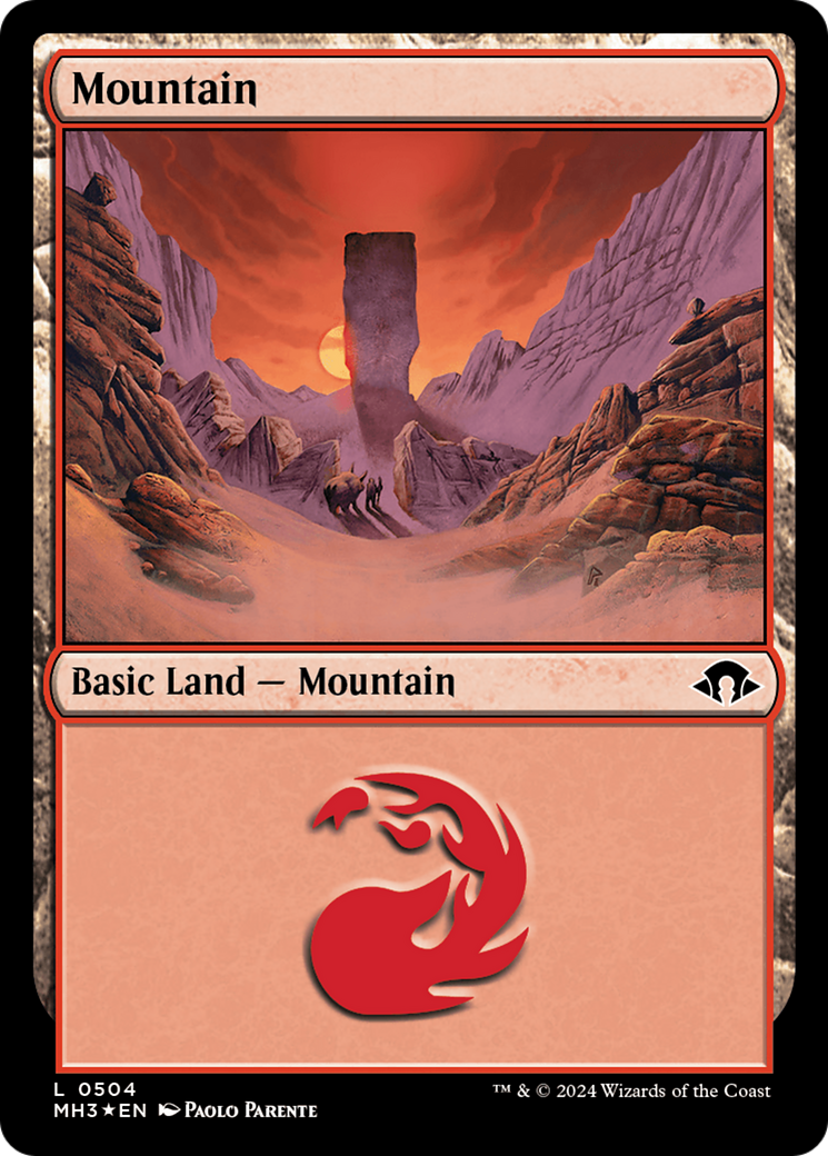 Mountain (0504) (Ripple Foil) [Modern Horizons 3] | Mega City Incorporated