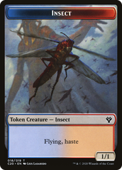 Treasure // Insect Double-Sided Token [Secret Lair: Heads I Win, Tails You Lose Tokens] | Mega City Incorporated