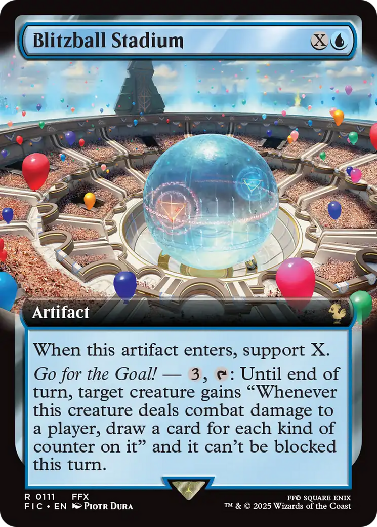 Blitzball Stadium (Extended Art) [FINAL FANTASY Commander] | Mega City Incorporated