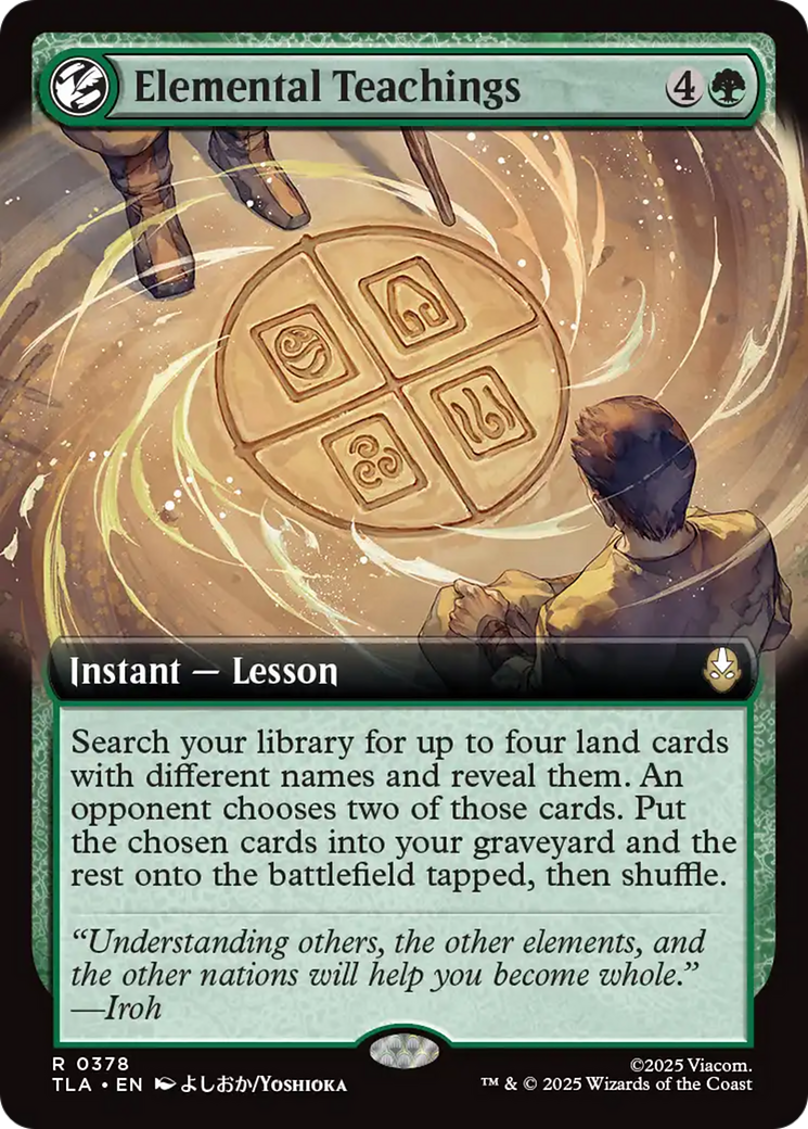 Elemental Teachings (Extended Art) [Avatar: The Last Airbender] | Mega City Incorporated