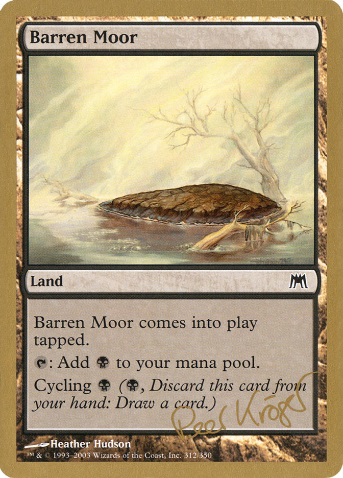 Barren Moor (Peer Kroger) [World Championship Decks 2003] | Mega City Incorporated