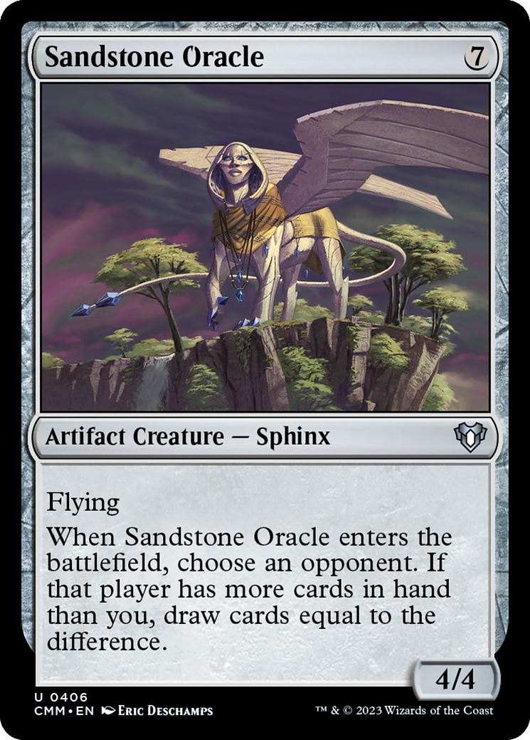 Sandstone Oracle [Commander Masters] | Mega City Incorporated