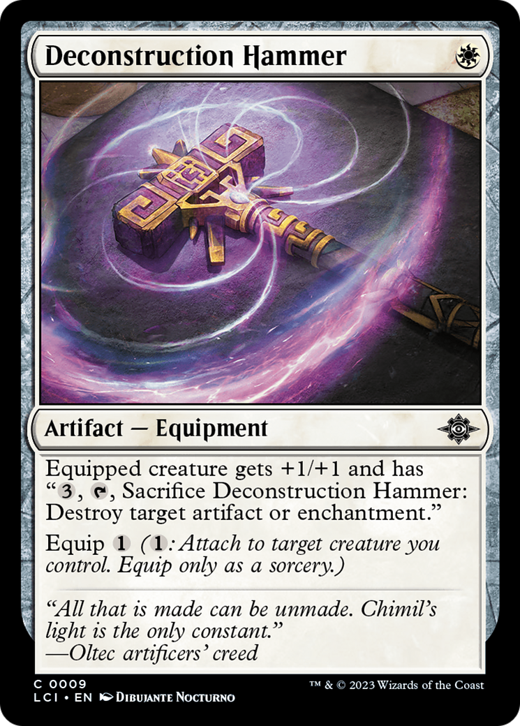 Deconstruction Hammer [The Lost Caverns of Ixalan] | Mega City Incorporated