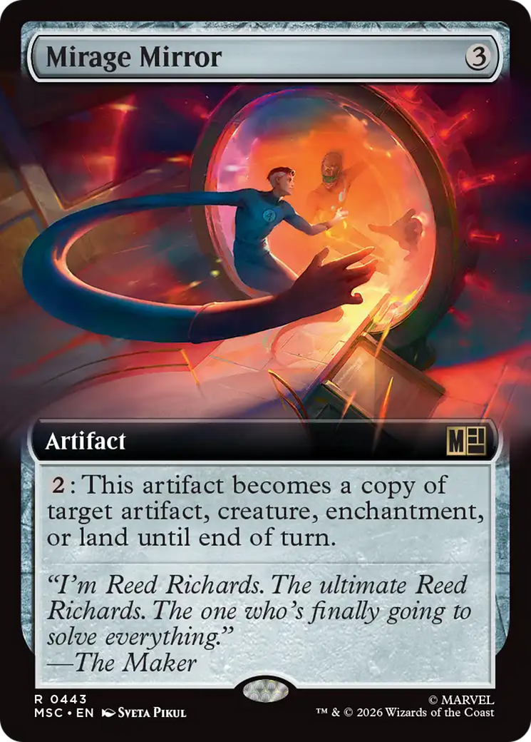 Mirage Mirror (Extended Art) [Marvel Super Heroes Commander] | Mega City Incorporated