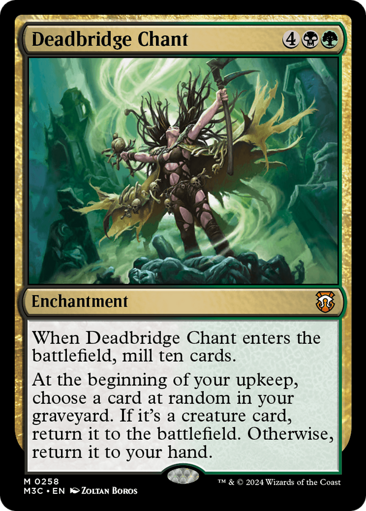 Deadbridge Chant [Modern Horizons 3 Commander] | Mega City Incorporated