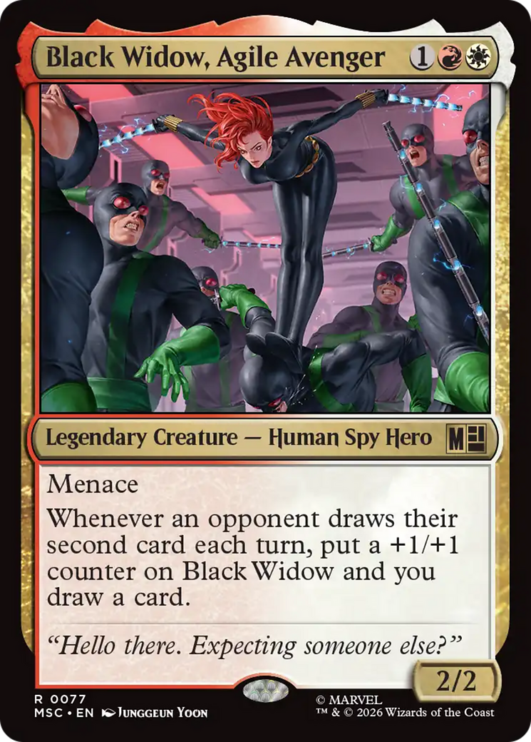 Black Widow, Agile Avenger [Marvel Super Heroes Commander] | Mega City Incorporated