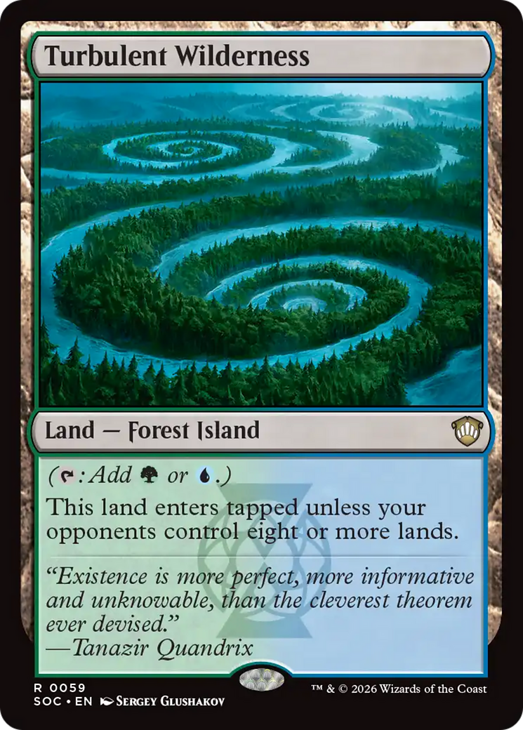 Turbulent Wilderness [Secrets of Strixhaven Commander] | Mega City Incorporated
