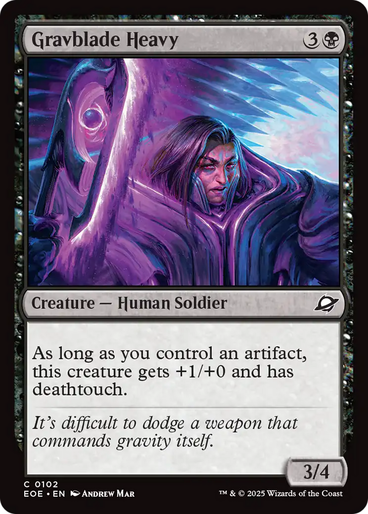 Gravblade Heavy [Edge of Eternities] | Mega City Incorporated