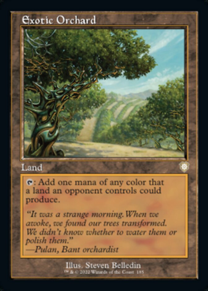 Exotic Orchard (Retro) [The Brothers' War Commander] | Mega City Incorporated