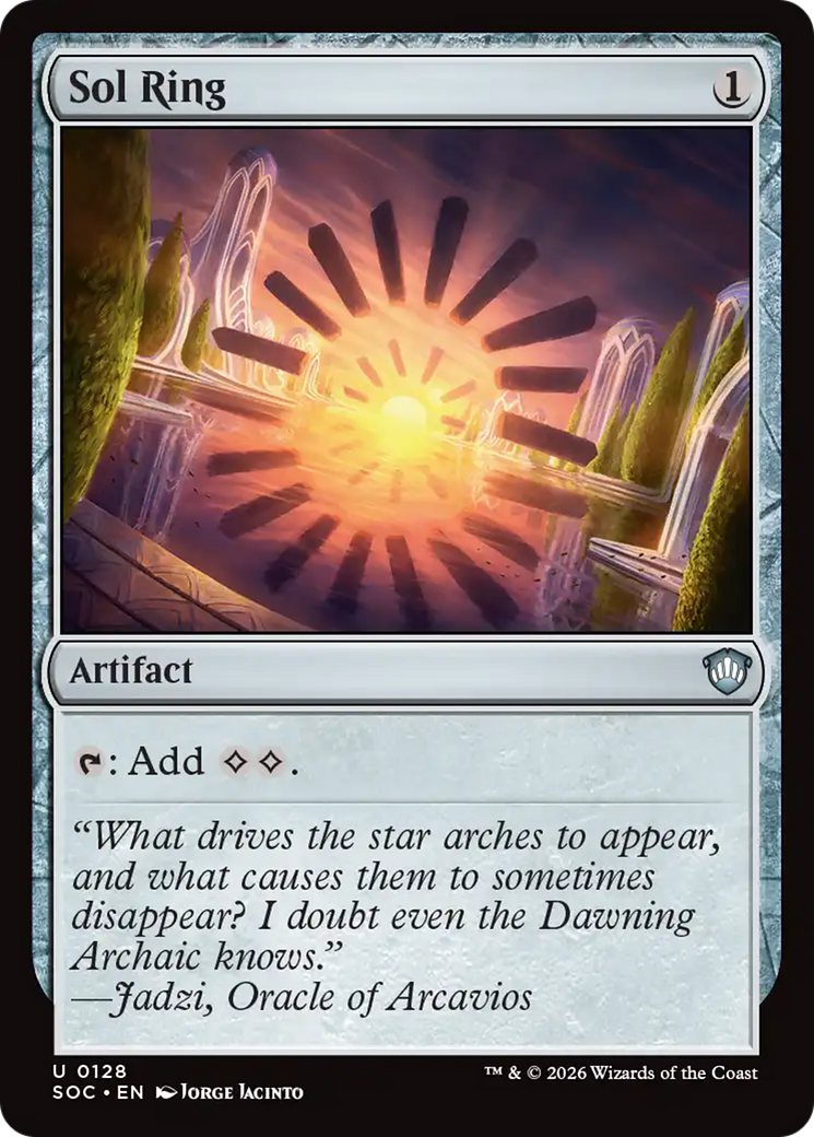 Sol Ring [Secrets of Strixhaven Commander] | Mega City Incorporated