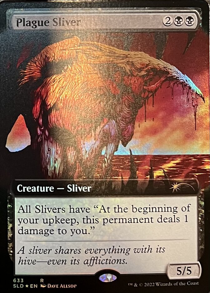 Plague Sliver (Extended Art) [Secret Lair Drop Promos] | Mega City Incorporated