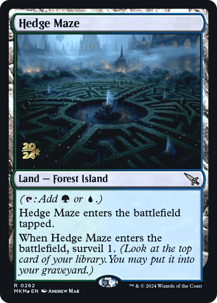 Hedge Maze [Murders at Karlov Manor Prerelease Promos] | Mega City Incorporated