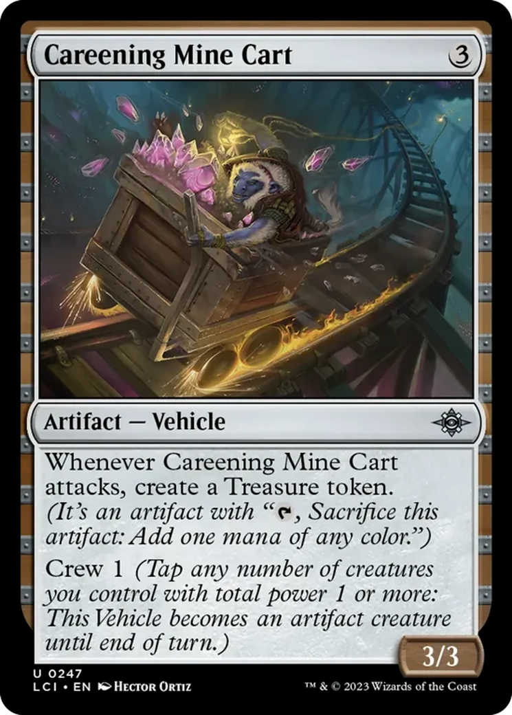 Careening Mine Cart [The Lost Caverns of Ixalan] | Mega City Incorporated