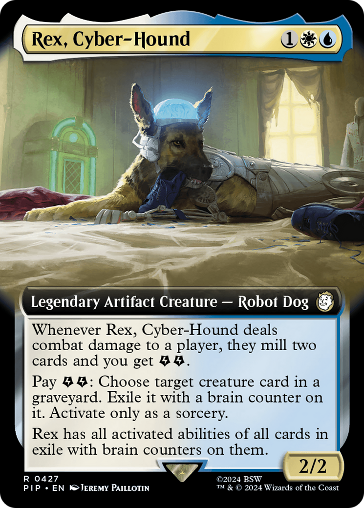 Rex, Cyber-Hound (Extended Art) [Fallout] | Mega City Incorporated