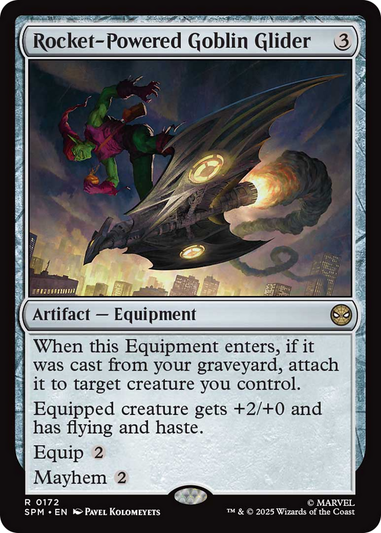 Rocket-Powered Goblin Glider [Marvel's Spider-Man] | Mega City Incorporated