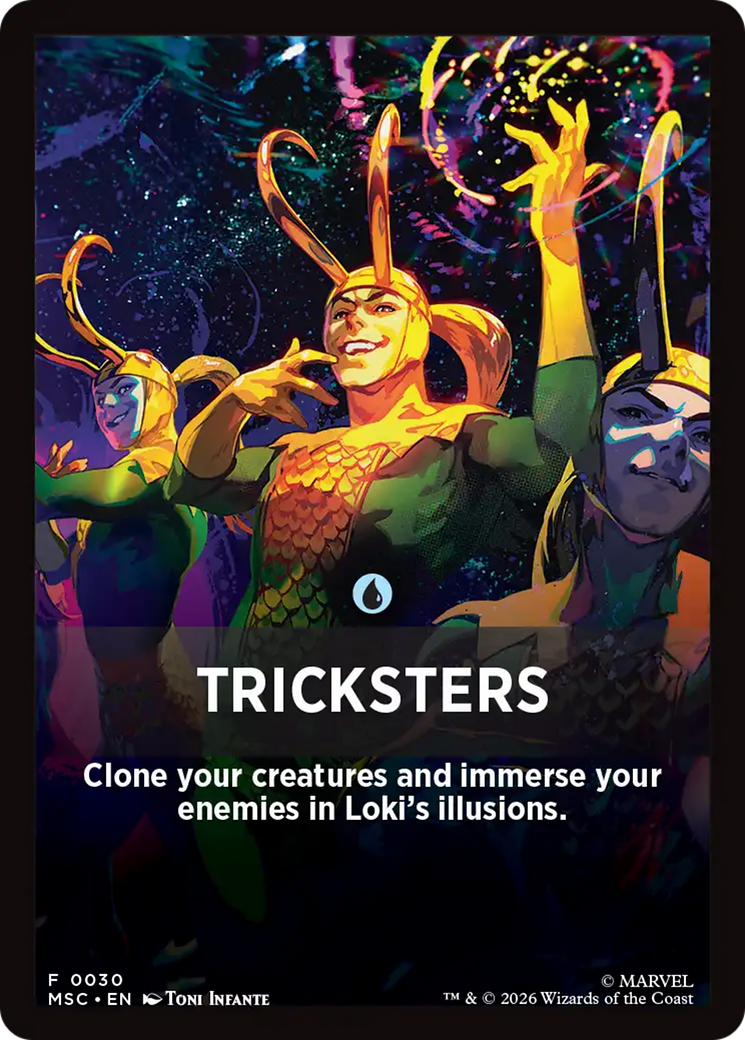 Tricksters Theme Card [Marvel Super Heroes Commander] | Mega City Incorporated