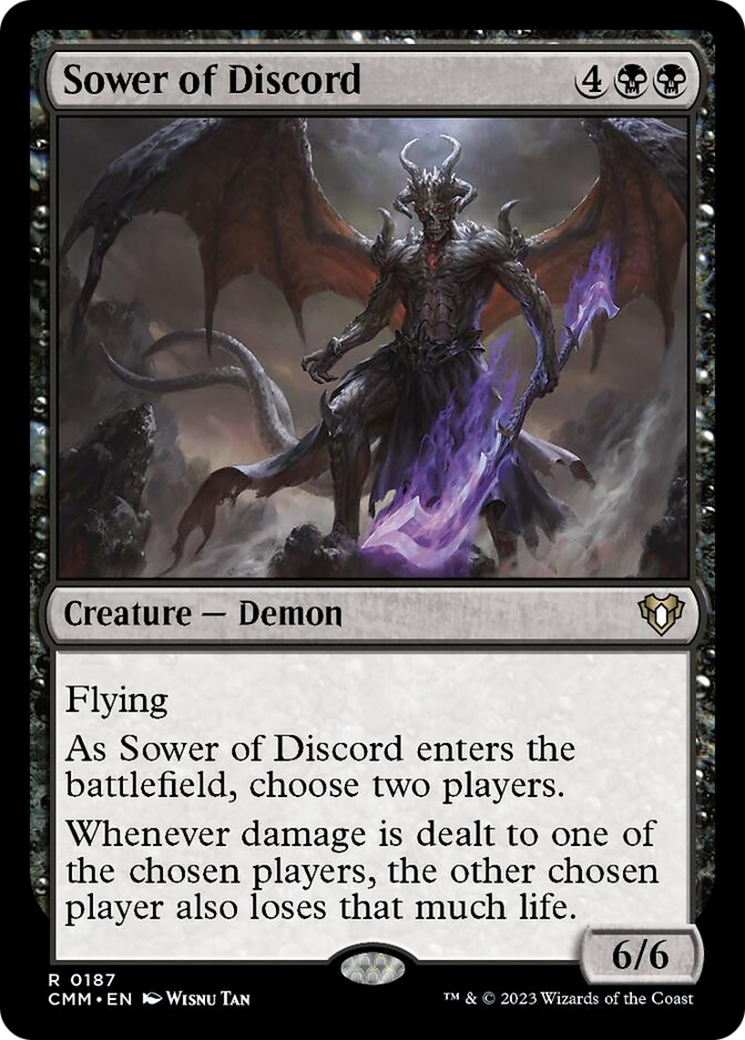 Sower of Discord [Commander Masters] | Mega City Incorporated