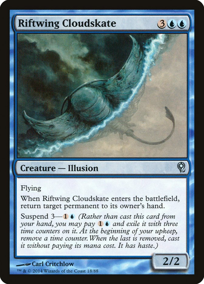 Riftwing Cloudskate [Duel Decks: Jace vs. Vraska] | Mega City Incorporated