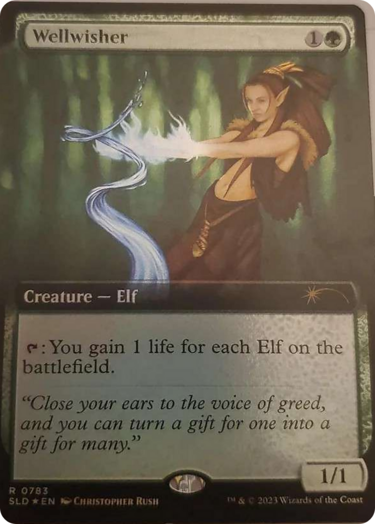 Wellwisher (Extended Art) [Secret Lair Drop Series] | Mega City Incorporated