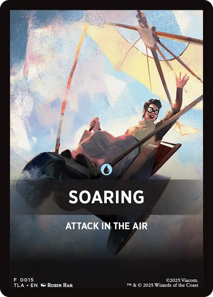 Soaring Theme Card [Avatar: The Last Airbender Tokens] | Mega City Incorporated