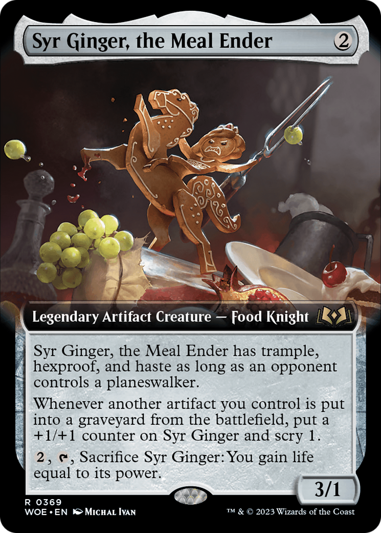 Syr Ginger, the Meal Ender (Extended Art) [Wilds of Eldraine] | Mega City Incorporated