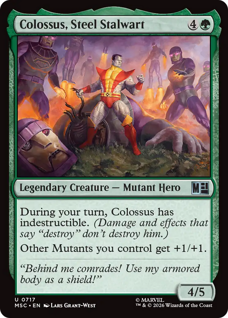 Colossus, Steel Stalwart [Marvel Super Heroes Commander] | Mega City Incorporated