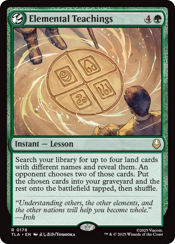 Elemental Teachings [Avatar: The Last Airbender] | Mega City Incorporated