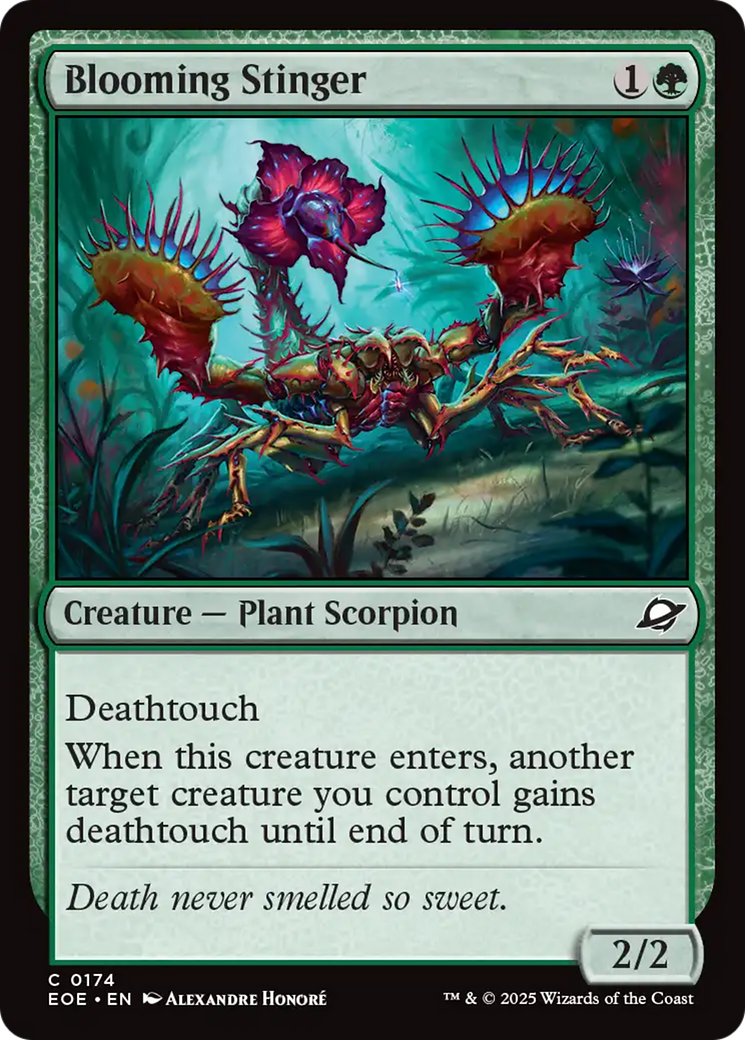 Blooming Stinger [Edge of Eternities] | Mega City Incorporated