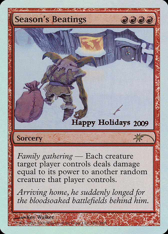 Season's Beatings [Happy Holidays] | Mega City Incorporated