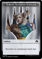 Tamiyo, Seasoned Scholar // Energy Reserve Double-Sided Token [Modern Horizons 3 Tokens] | Mega City Incorporated