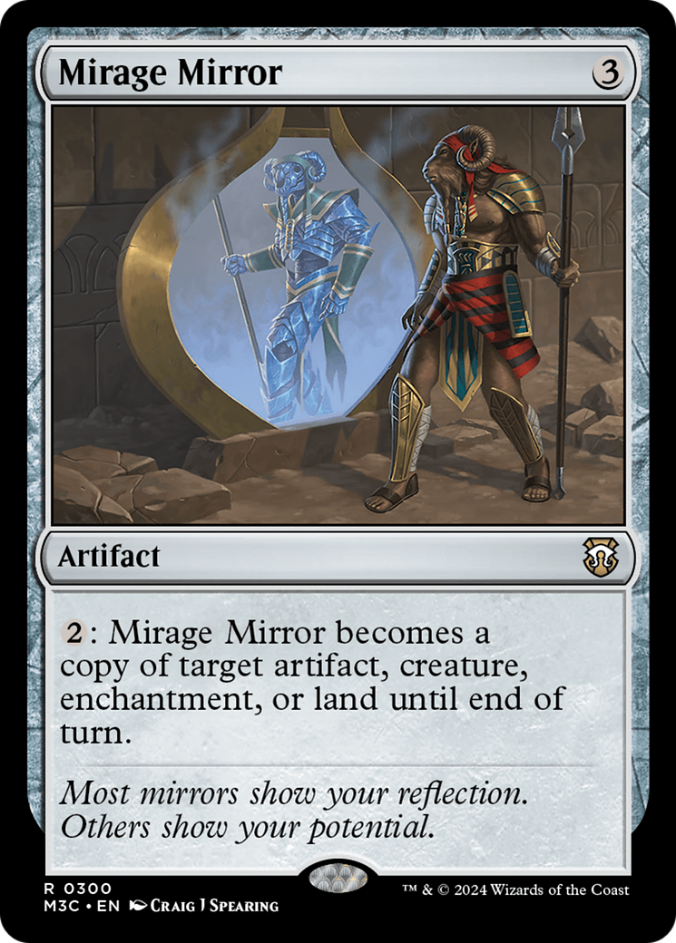 Mirage Mirror (Ripple Foil) [Modern Horizons 3 Commander] | Mega City Incorporated