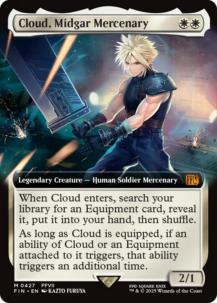 Cloud, Midgar Mercenary (Extended Art) [FINAL FANTASY] | Mega City Incorporated