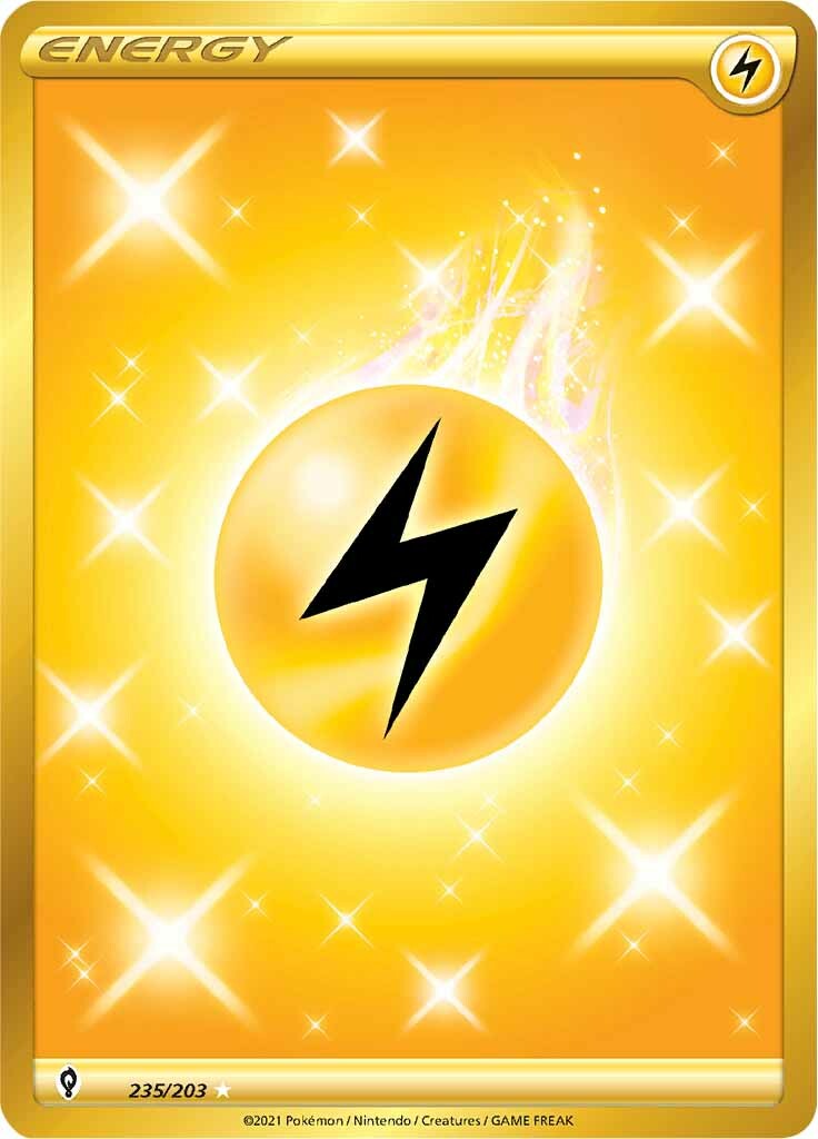 Lightning Energy (235/203) [Sword & Shield: Evolving Skies] | Mega City Incorporated