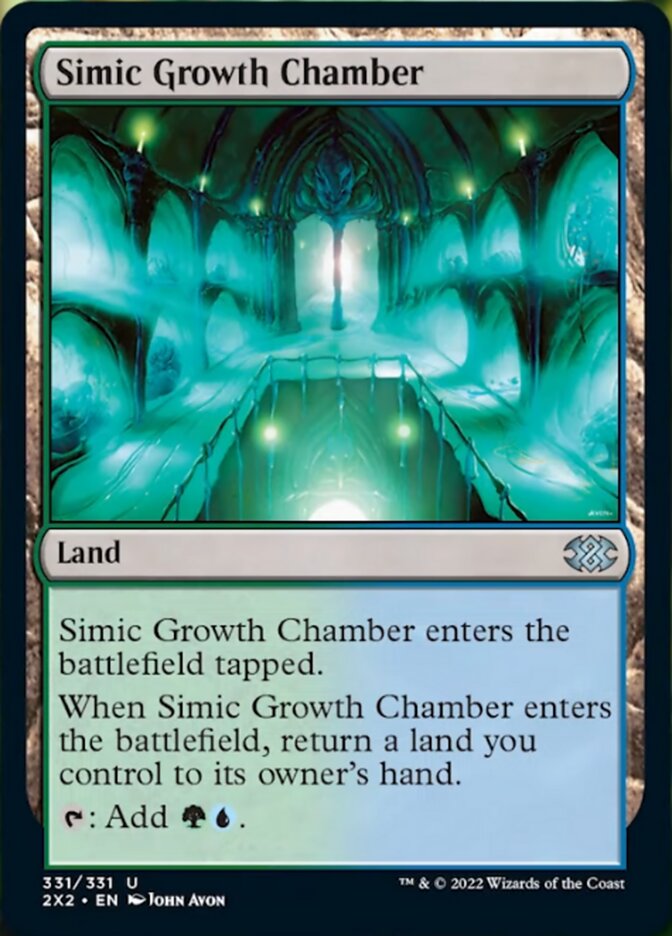 Simic Growth Chamber [Double Masters 2022] | Mega City Incorporated