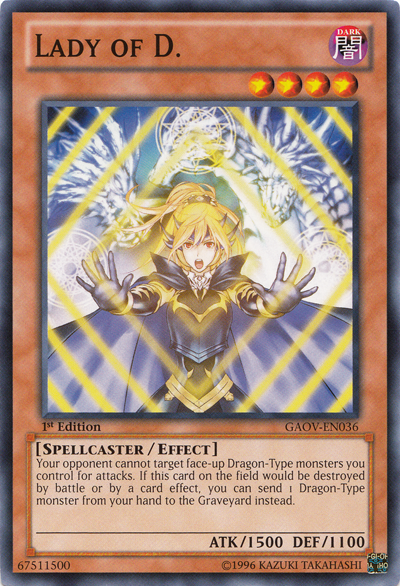 Lady of D. [GAOV-EN036] Common | Mega City Incorporated