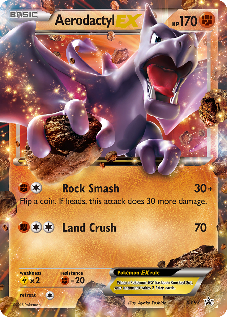 Aerodactyl EX (XY97) [XY: Black Star Promos] | Mega City Incorporated