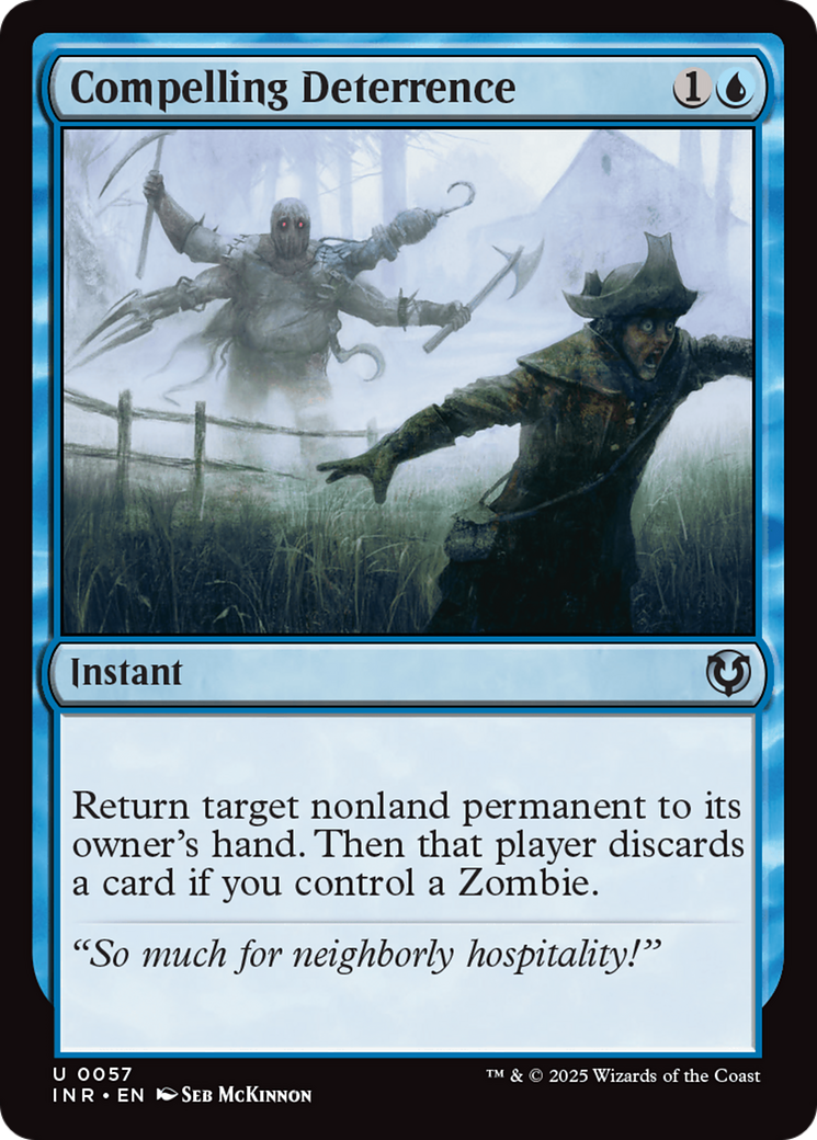 Compelling Deterrence [Innistrad Remastered] | Mega City Incorporated